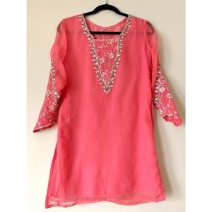 NEW Pakistani Indian Embellished Top
